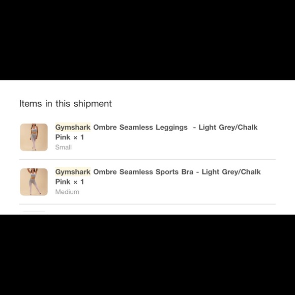 Gymshark Ombré Set - Picture 3 of 3